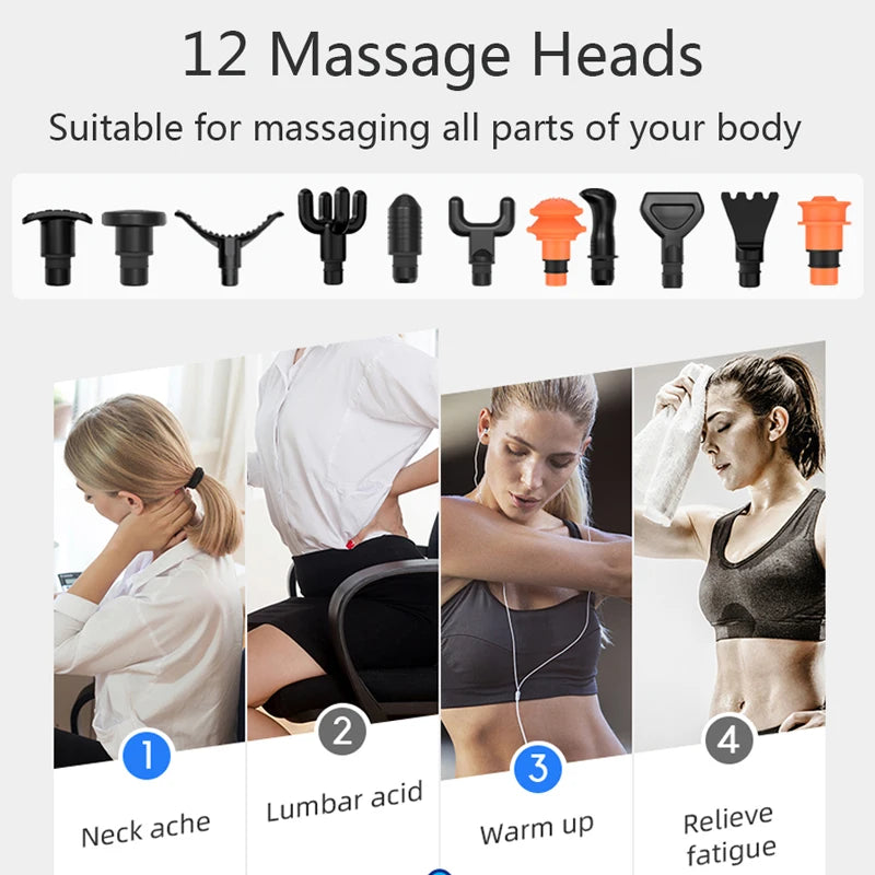 Professional Smart Massager Gun